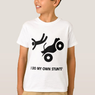 T-shirt ATV mes propres cascades