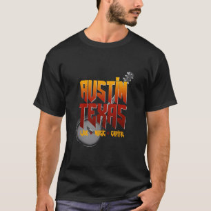T-shirt Atx Live Music Capital Texas Austin
