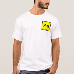 T-shirt Au - Austin Texas Chimie Symbole de table périodiq