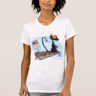 T-shirt Au bord de la raison