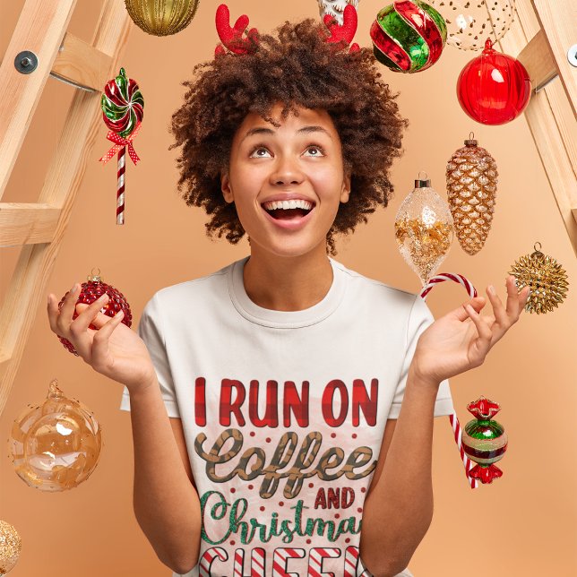 T-shirt au café et à la fête de Noël (Créateur téléchargé)