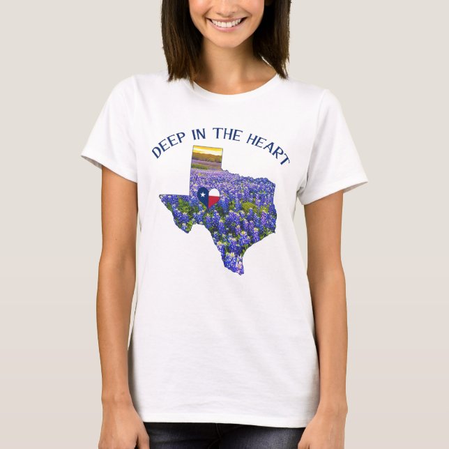 T-shirt Au coeur du Texas (Devant)