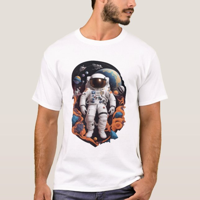 T-shirt Au-delà des contes des étoiles des aventures des a (Devant)