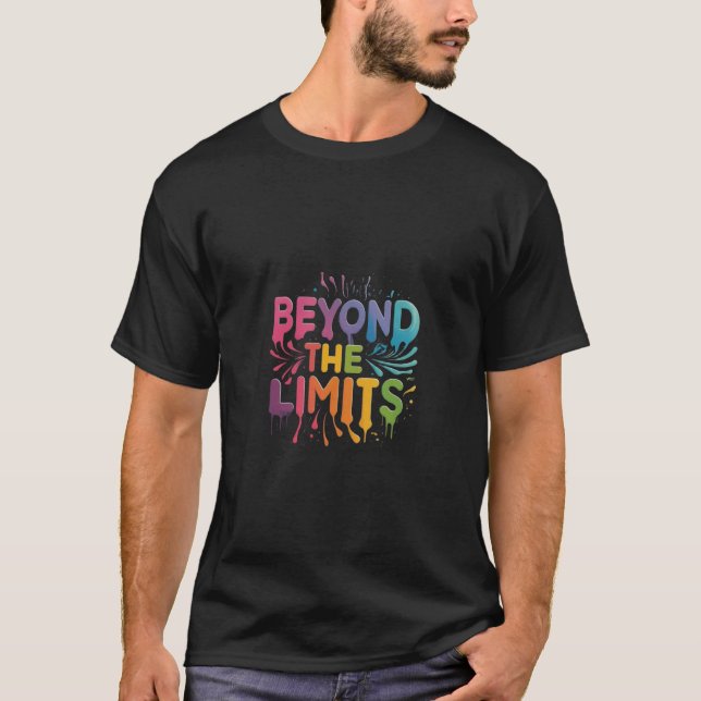 T-shirt Au-delà des limites (Devant)