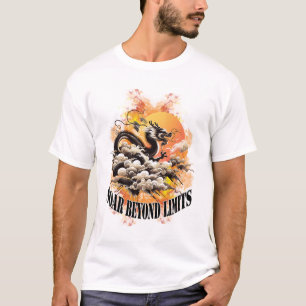 T-shirt Au-delà des limites Hommes blancs