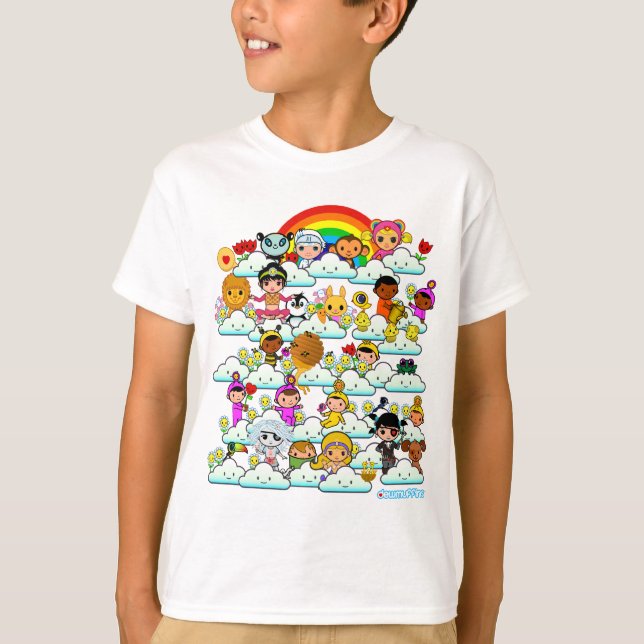 T-shirt Au-dessus des nuages (Devant)