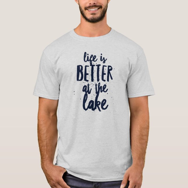 T-shirt Au lac (Devant)