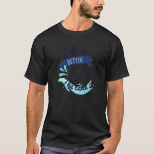 T-shirt au lac Fish & Fishing Pêcheur