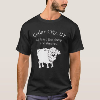T-shirt Au moins les moutons sont tondus