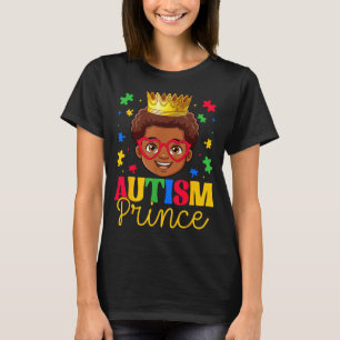 T-shirt Au Prince Au Jeux de sensibilisation aux garçons a