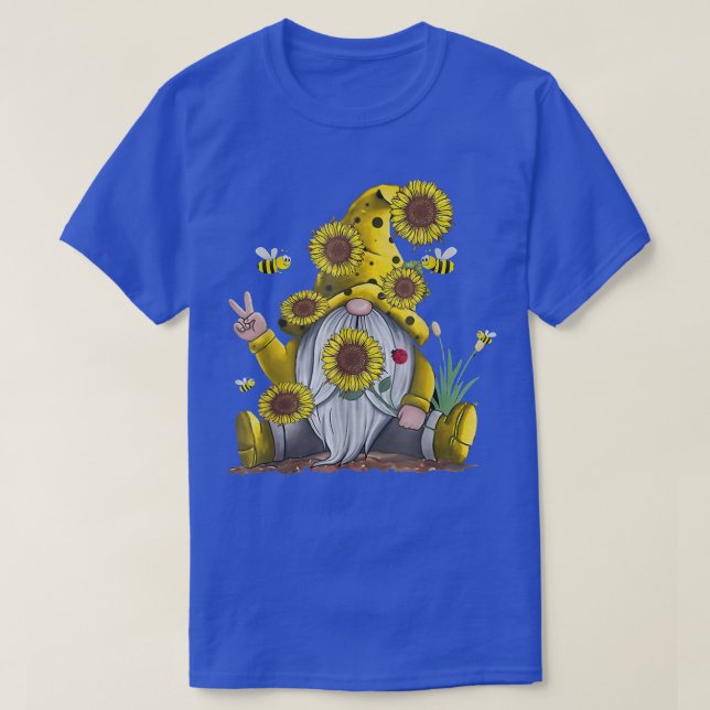 T-shirt Au revoir 2022 Bonjour 2023 Bonne année Sunflower  (Design devant)