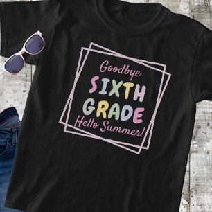 T-shirt "Au revoir 6e année, Bonjour été" Enfant
