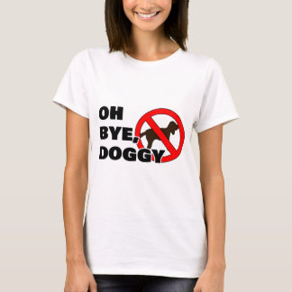 T-shirt Au revoir, doggy