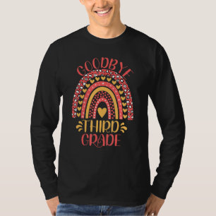 T-shirt Au revoir Troisième année Enseignant de 3e année D