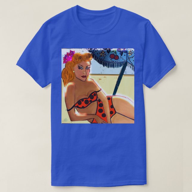 T-shirt au soleil (Design devant)