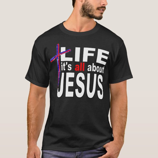 T-shirt Au sujet de ce qu'il est tout (Devant)