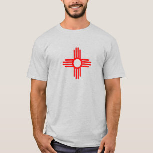 T-Shirt au symbole du soleil Zia du Nouveau-Mexiqu