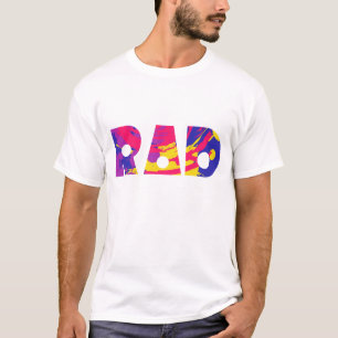 T-shirt Au total 80s rad