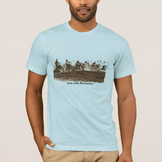 T-shirt "aube des traqueurs plats "