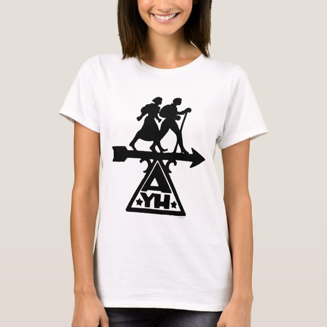 T-shirt Auberges de jeunesse américaines (Devant)