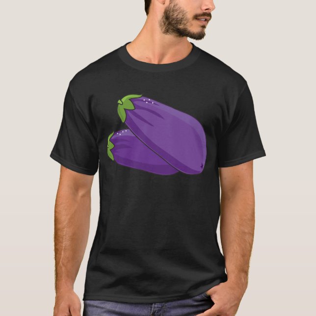 T-shirt Aubergine (Devant)