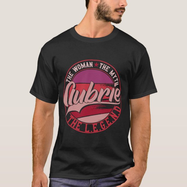 T-shirt Aubrie la Dame du Mythe la Légende (Devant)
