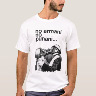 T-shirt aucun armani aucun punani