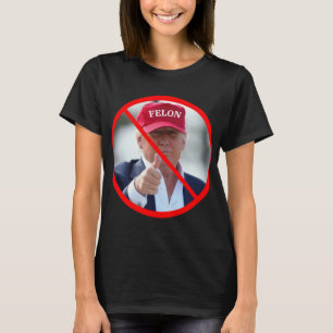 T-shirt Aucun Felon Au Bureau
