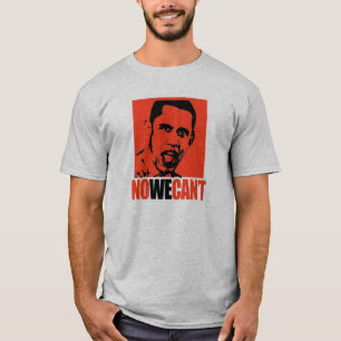 T-SHIRT AUCUN NOUS NE POUVONS PAS ÉLIRE OBAMA