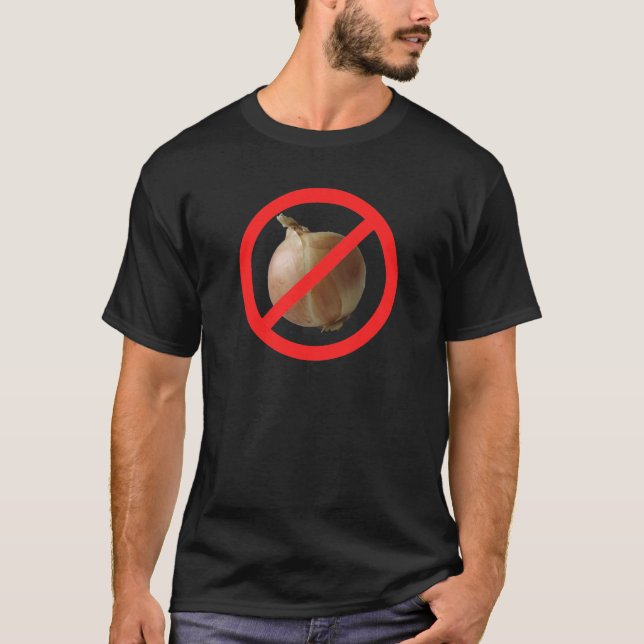 T-shirt Aucun oignon (Devant)