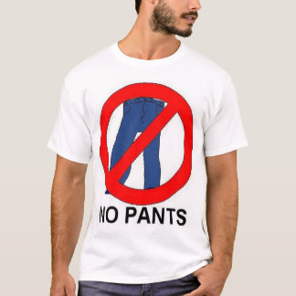 T-shirt Aucun pantalon