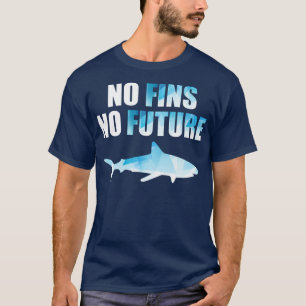 T-shirt Aucun péché pour l'avenir Sauvez les requins arrêt