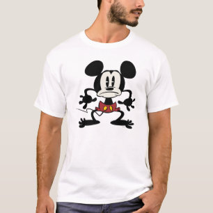 T-shirt Aucun service   Mickey alarmé