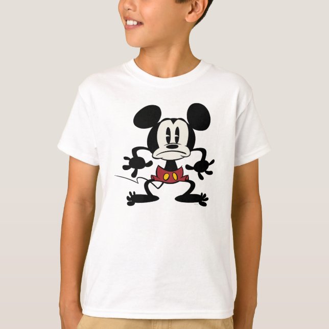 T-shirt Aucun service | Mickey alarmé (Devant)