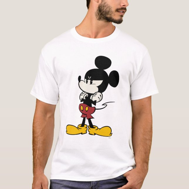 T-shirt Aucun service | Mickey désactivée (Devant)