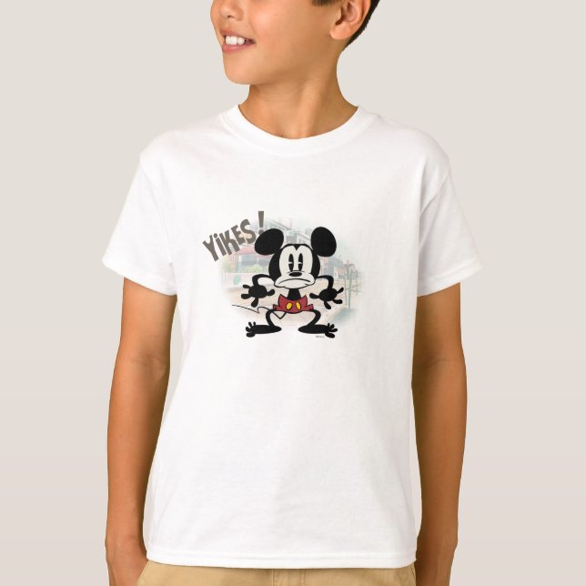 T-shirt Aucun service | Mickey - Yikes ! (Devant)
