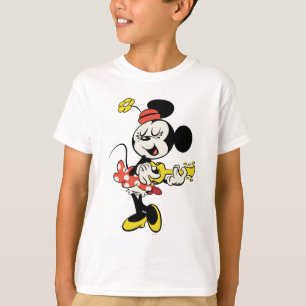 T-shirt Aucun service   Minnie avec guitare