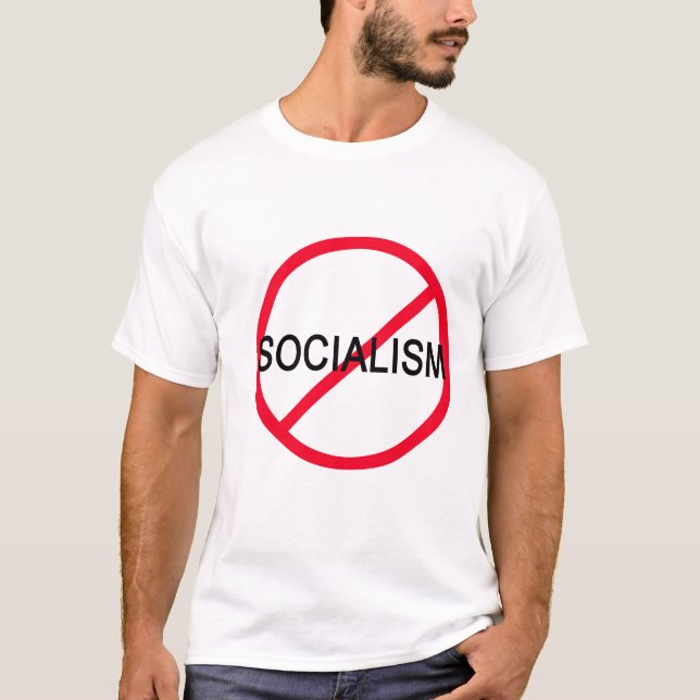 T-SHIRT AUCUN SOCIALISME (Devant)