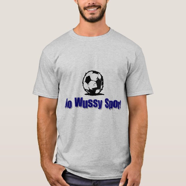 T-shirt Aucun sport de Wussy (Devant)
