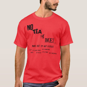 T-shirt Aucun thé 4 je !