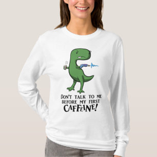 T-shirt Aucune caféine, aucunes qualifications sociales !