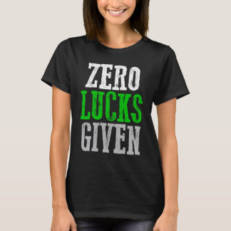T-shirt AUCUNE CHANCE DONNÉE Graphique
