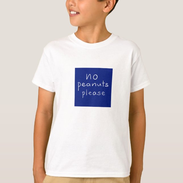 T-shirt Aucune Chemise d'arachide (Devant)