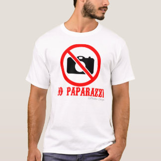 T-shirt Aucune chemise de paparazzi