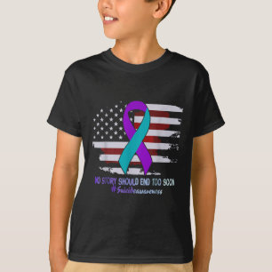 T-shirt Aucune Histoire Ne Devrait Se Terminer Trop Tôt Dr
