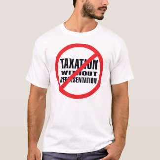 T-shirt Aucune imposition sans représentation