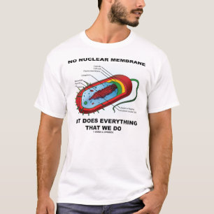 T-shirt Aucune membrane nucléaire (Prokaryote)