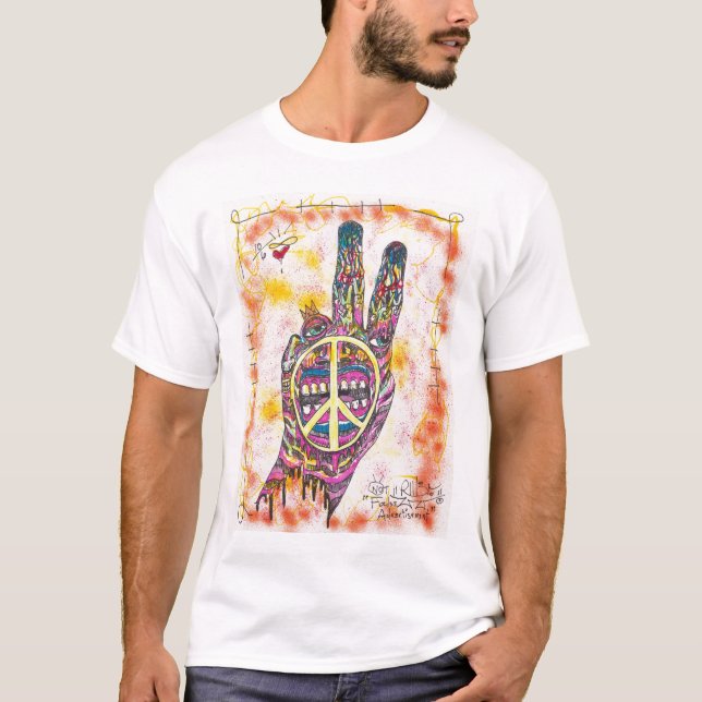 T-shirt Aucune publicité fausse (Devant)