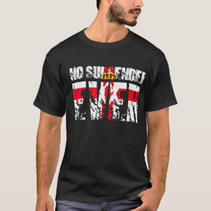 T-shirt Aucune reddition JAMAIS ! (L'Irlande)