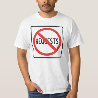 T-SHIRT AUCUNES DEMANDES 03